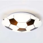 9625002 : Schwarzweiße Deckenleuchte Fußball | Sehr große Auswahl Lampen und Leuchten.