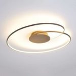 9639048 : LED-Deckenlampe Joline, rostbraun, 74 cm | Sehr große Auswahl Lampen und Leuchten.