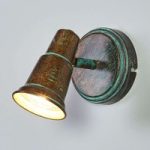 9639100 : Antik wirkender Spot Arielle, Grünspanoptik | Sehr große Auswahl Lampen und Leuchten.