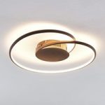 9639128 : Lindby Joline LED-Deckenleuchte, rost, 45 cm | Sehr große Auswahl Lampen und Leuchten.
