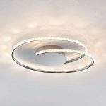 9639132 : Lindby Joline LED-Deckenleuchte, Kristall, 45 cm | Sehr große Auswahl Lampen und Leuchten.
