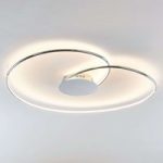 9639133 : Lindby Joline LED-Deckenleuchte, chrom, 90 cm | Sehr große Auswahl Lampen und Leuchten.
