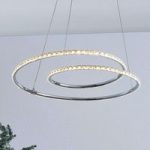 9639148 : Lindby Lucy LED-Hängeleuchte, 45cm, Kristall | Sehr große Auswahl Lampen und Leuchten.