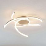 9639150 : Lindby Katris LED-Deckenleuchte, 58 cm, alu | Sehr große Auswahl Lampen und Leuchten.