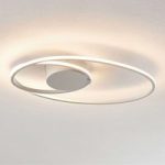9639200 : Lindby Xenias LED-Deckenleuchte, weiß, 49 x 30 cm | Sehr große Auswahl Lampen und Leuchten.