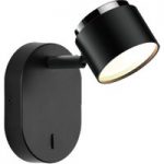 9643092 : Lindby Marrie LED-Spot mit Schalter, schwarz | Sehr große Auswahl Lampen und Leuchten.