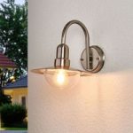 9647035 : Klassische LED-Außenwandleuchte Fedra in Edelstahl | Sehr große Auswahl Lampen und Leuchten.