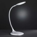 9652057 : Dimmbare LED-Schreibtischleuchte Yava in Silber | Sehr große Auswahl Lampen und Leuchten.