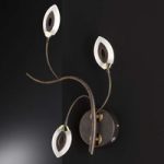 9652100 : Floral designte LED-Wandleuchte Fellow, rostbraun | Sehr große Auswahl Lampen und Leuchten.