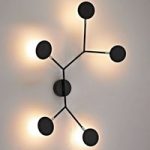 9652223 : LED-Wandlampe Belize, fünfflammig, schwarz | Sehr große Auswahl Lampen und Leuchten.