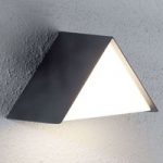 9932001 : LED-Außenwandlampe Miana, Dreieck dachförmig | Sehr große Auswahl Lampen und Leuchten.