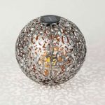 9945352 : Lindby Eduta Ornament-LED-Solarleuchte silber-gold | Sehr große Auswahl Lampen und Leuchten.