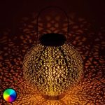 9945356 : Lindby Dunjaris LED-RGB Ornament-Solarlaterne | Sehr große Auswahl Lampen und Leuchten.