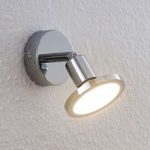 9950739 : Lindby Ayden LED-Wandstrahler in Chrom | Sehr große Auswahl Lampen und Leuchten.