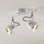 9950762 : Lindby Jadon LED-Deckenstrahler weiß 2-flg. | Sehr große Auswahl Lampen und Leuchten.