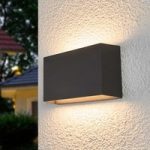 9955044 : LED-Außenwandlampe Selma, eckig, 20 cm | Sehr große Auswahl Lampen und Leuchten.