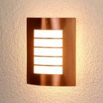 9972022 : Kupferfarbene Außenwandlampe Blanka | Sehr große Auswahl Lampen und Leuchten.