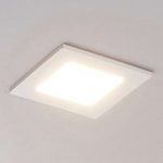 9978087 : LED-Einbaustrahler Joki weiß 3000K eckig 11,5cm | Sehr große Auswahl Lampen und Leuchten.