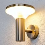 9988077 : Edelstahl-Außenwandleuchte Jiyan mit LED | Sehr große Auswahl Lampen und Leuchten.
