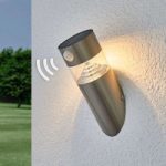 9988128 : Solar-LED-Wandlampe Kalypso, schräg u. Sensor | Sehr große Auswahl Lampen und Leuchten.